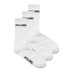 чорапи,мъжки,чорапи,jack,&,jones,melvin,tennis,socks,3,pairs,white,white,white,(white)