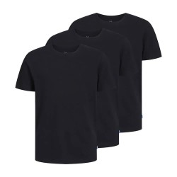 тениска,детски,тениски,jack,&,jones,organic,basic,short,sleeve,t,shirt,3,units,black,(black,w.,3xblack)