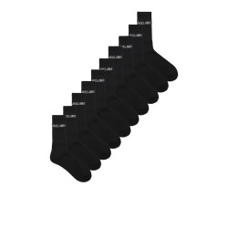 чорапи,детски,чорапи,jack,&,jones,regen,tennis,socks,10,pairs,black,(black,10xblack)
