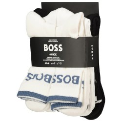 чорапи,мъжки,чорапи,boss,stripcc,10257762,socks,6,pairs,white