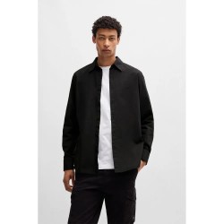 Риза с дълъг ръкав BOSS Relegant 6 M 10260284 long sleeve shirt - Black (Black) риза,с,дълъг,ръкав,мъжки,ризи,boss,relegant,6,m,10260284,long,sleeve,shirt,black,(black)