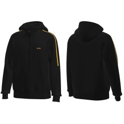 блуза,мъжки,пуловери,boss,saggynos,full,zip,sweatshirt,black,(black)