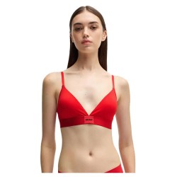 дамско,бельо,дамски,бикини,и,танкини,hugo,triangle,red,label,bra,red,(bright,red)