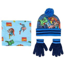 комплект,всички,шапки,cerdá,avengers,beanie,3,pieces,blue,(red)