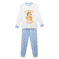 Пижама Bluey Bluey long sleeve pyjama - White (Blue) пижама,дамски,пижами,bluey,bluey,long,sleeve,pyjama,white,(blue)