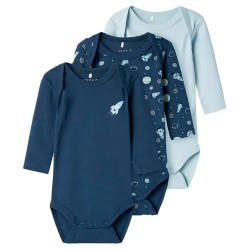детски,облекла,за,момчета,name,it,dark,space,long,sleeve,body,3,units,blue,(dark,denim)