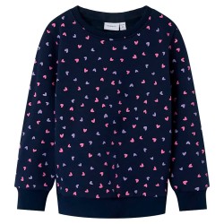 блуза,детски,блузи,name,it,davina,mini,sweatshirt,blue,(dark,sapphire,heart,aop)