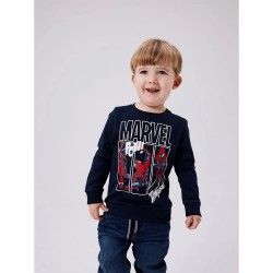 блуза,детски,блузи,name,it,jessie,spiderman,mini,sweatshirt,blue,(dark,sapphire)