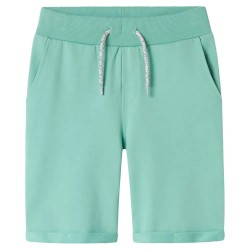 къси,панталони,детски,панталони,name,it,vermo,long,sweat,shorts,creme,de,menthe,(green)