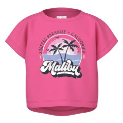 тениска,детски,тениски,name,it,vilma,crop,short,sleeve,t,shirt,carmine,rose,malibu,(pink)