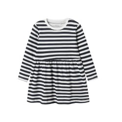 рокля,детски,поли,и,рокли,name,it,vivia,mini,long,sleeve,short,dress,white,blue,(bright,white,stripes,in,dark,sap)