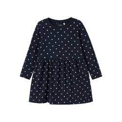рокля,детски,поли,и,рокли,name,it,vivia,mini,long,sleeve,short,dress,dark,sapphire,dots,aop,in,bright,white,(blue)