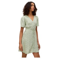 рокля,дамски,поли,и,рокли,vero,moda,alba,short,sleeve,short,dress,reseda,sally,snow,white,(green)