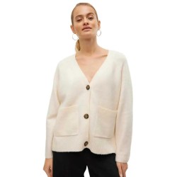 жилетка,дамски,пуловери,дамски,плетени,дрехи,vero,moda,boom,cardigan,birch,melange,(beige)