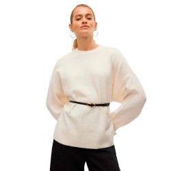 блуза,дамски,пуловери,дамски,плетени,дрехи,vero,moda,boom,sweater,birch,melange,(beige)