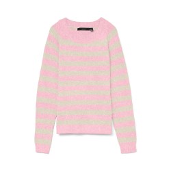 блуза,дамски,пуловери,дамски,плетени,дрехи,vero,moda,doffy,sweater,pink,a,boo,birch,(pink)