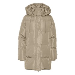 палто,дамски,якета,и,палта,vero,moda,leonielea,down,coat,doeskin,(beige)