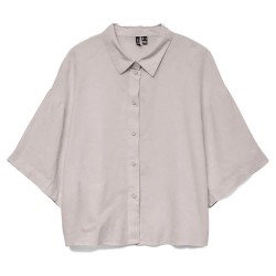 дамски,блузи,дамски,ризи,vero,moda,linn,3,4,sleeve,shirt,moon,rock,melange,(grey)