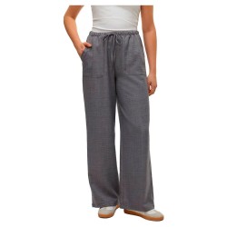 панталони,дамски,панталони,vero,moda,melaney,loose,high,waist,pants,grey,(excalibur,melange)