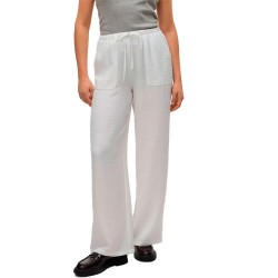 панталони,дамски,панталони,vero,moda,melaney,loose,high,waist,pants,snow,white,(white)