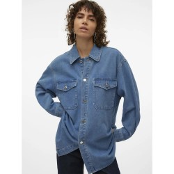 риза,с,дълъг,ръкав,дамски,блузи,дамски,ризи,vero,moda,naya,oversized,long,sleeve,shirt,blue