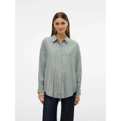 риза,с,дълъг,ръкав,дамски,блузи,дамски,ризи,vero,moda,nora,oversize,long,sleeve,shirt,laurel,wreath,selma,bright,white,(green)