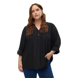дамски,блузи,дамски,ризи,vero,moda,curve,cani,long,sleeve,blouse,black,(black)