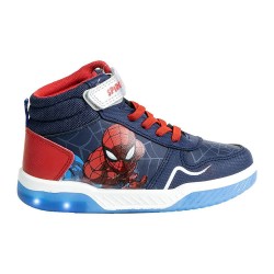 Маратонки Spiderman Pvc sole with lights trainers - Blue (Dark Blue) маратонки,мъжки,маратонки,дамски,маратонки,spiderman,pvc,sole,with,lights,trainers,blue,(dark,blue)