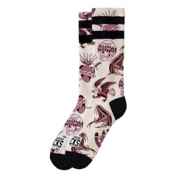 чорапи,дамски,чорапи,american,socks,nitro,fury,socks,beige,(light,yellow,brown)