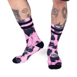 чорапи,дамски,чорапи,american,socks,street,riot,socks,pink,(black,blue,yellow)