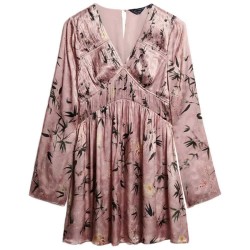 рокля,дамски,поли,и,рокли,superdry,w8011795a,long,sleeve,short,dress,pink