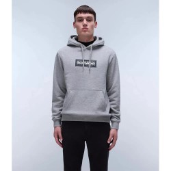 суичър,мъжки,пуловери,napapijri,box,logo,hoodie,medium,grey,melange,(grey)