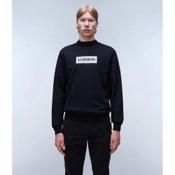 блуза,мъжки,пуловери,napapijri,box,logo,sweatshirt,black