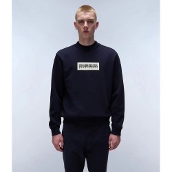 блуза,мъжки,пуловери,napapijri,box,logo,sweatshirt,blue