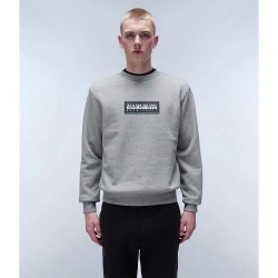 блуза,мъжки,пуловери,napapijri,box,logo,sweatshirt,grey,(medium,grey,melange)