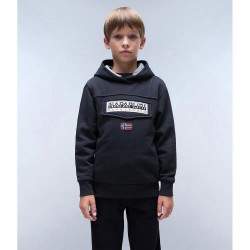 суичър,детски,блузи,napapijri,burgee,hoodie,black