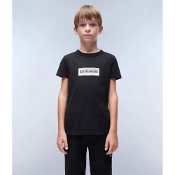тениска,детски,тениски,napapijri,chamois,short,sleeve,t,shirt,black
