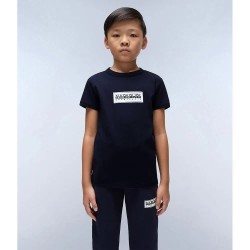 тениска,детски,тениски,napapijri,chamois,short,sleeve,t,shirt,blue,marine,(blue)