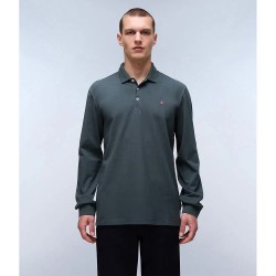 дамски,блузи,с,яка,мъжки,блузи,с,яка,napapijri,ealis,long,sleeve,polo,green,(green,urban)