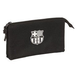 канцеларски,принадлежности,safta,fc,barcelona,triple,pencil,case,black,(black,2)
