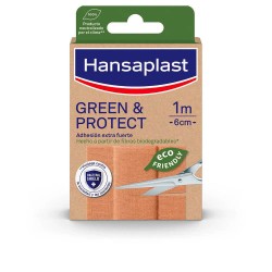 хигиена,тяло,hansaplast,green&protect,plasters,10,units,clear