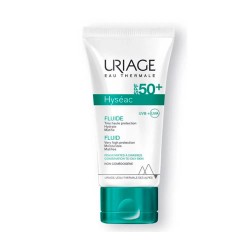 Uriage Hyseac Spf50 50ml Sunscreen - Clear козметика,за,защита,от,слънце,uriage,hyseac,spf50,50ml,sunscreen,clear