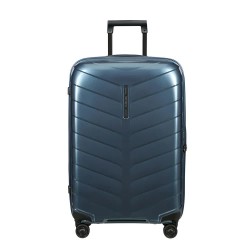 куфари,samsonite,attrix,spinner,69,25,73l,trolley,bag,steel,blue,(blue)