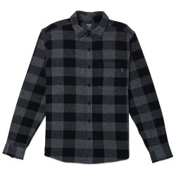риза,с,дълъг,ръкав,мъжки,ризи,hurley,portland,long,sleeve,shirt,black