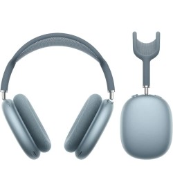 слушалки,apple,airpods,max,blue