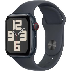 часовник,часовници,apple,watch,se,gps+cellular,40mm,sport,band,watch,black,(midnight,aluminium,midnight)