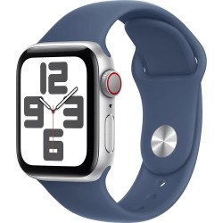 часовник,часовници,apple,apple,watch,se,gps,+,cellular,40mm,sport,band,silver,(silver,aluminium,denim)