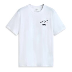 тениска,мъжки,тениски,alpinestars,asym,csf,short,sleeve,t,shirt,white