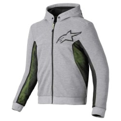 блуза,мъжки,пуловери,alpinestars,chrome,air,sport,full,zip,sweatshirt,grey,heather,black,(grey)