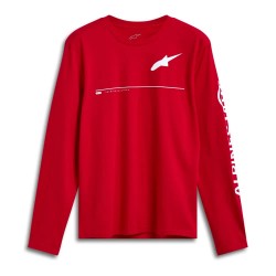 тениска,мъжки,тениски,alpinestars,committed,csf,long,sleeve,t,shirt,red,(red)